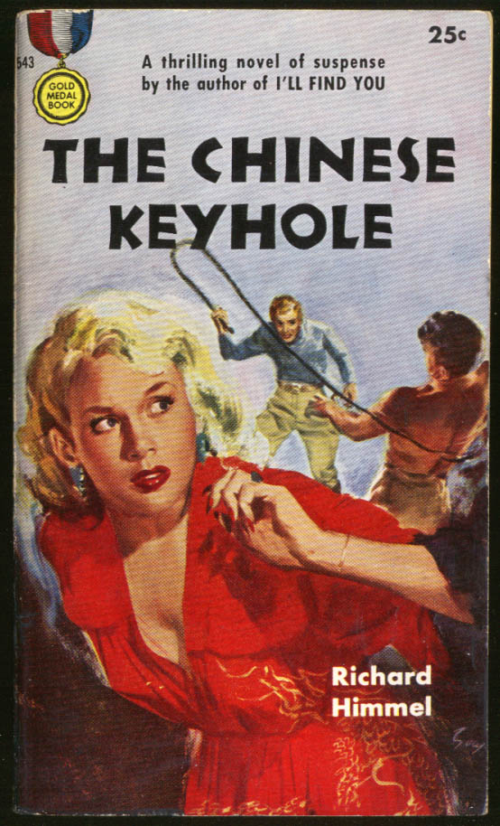 Image for Richard Himmel: The Chinese Keyhole GGA pb blonde cleavage man whipped