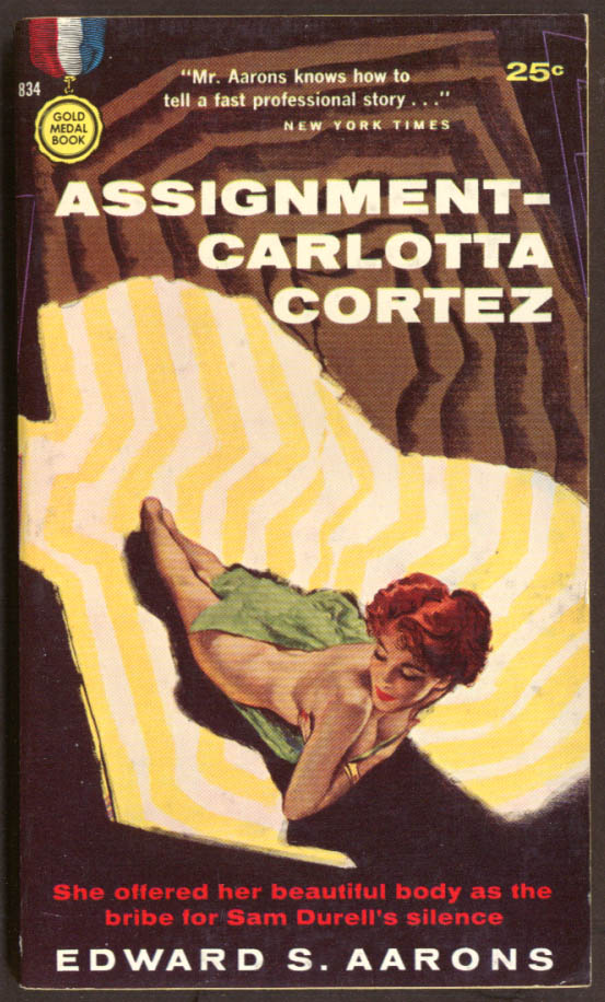 Image for Edward S Aarons: Assignment - Carlotta Cortez GGA noir pb redhead nude bosoms