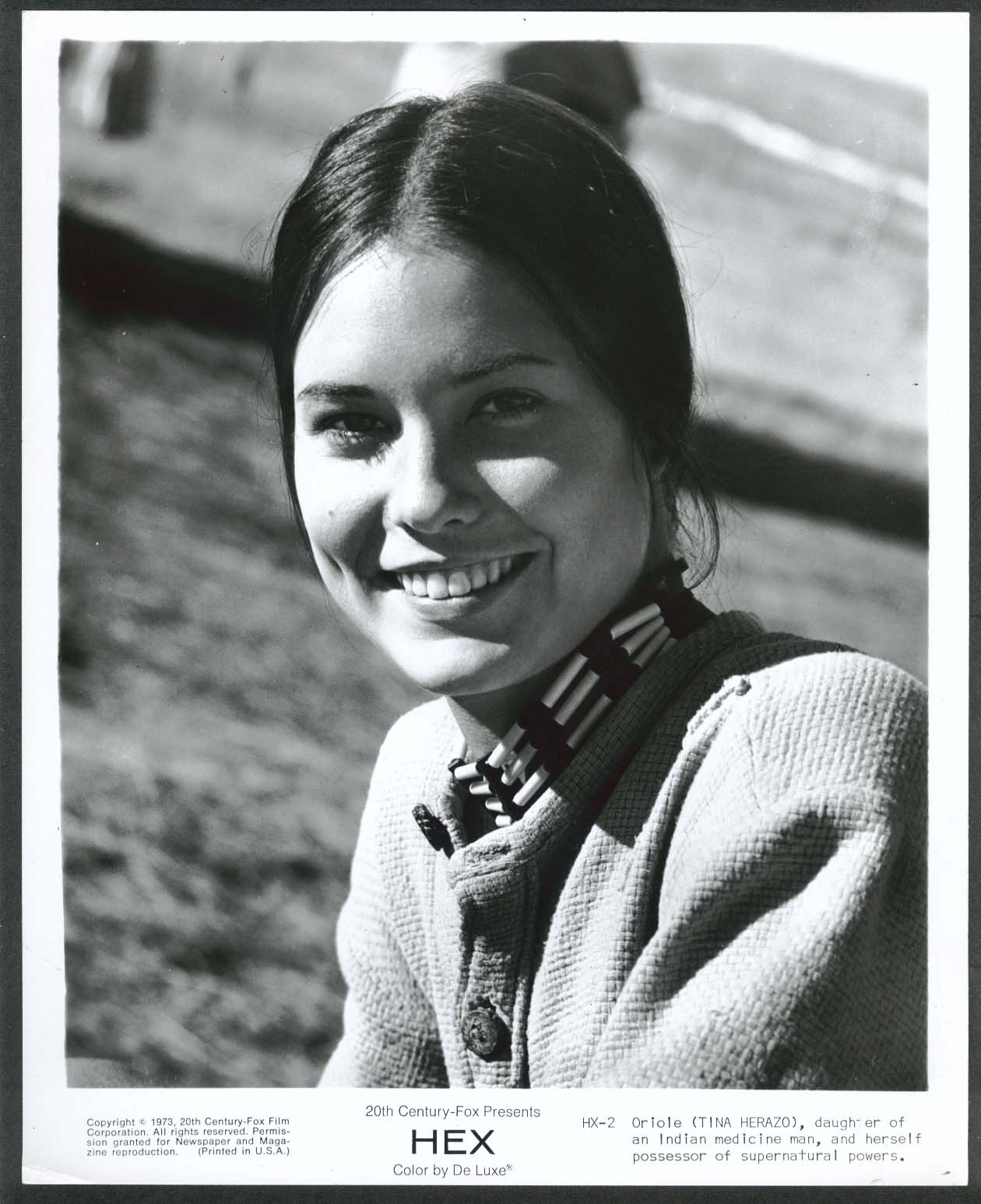 Image for Tina Herazo Hex 8x10 photograph 1973