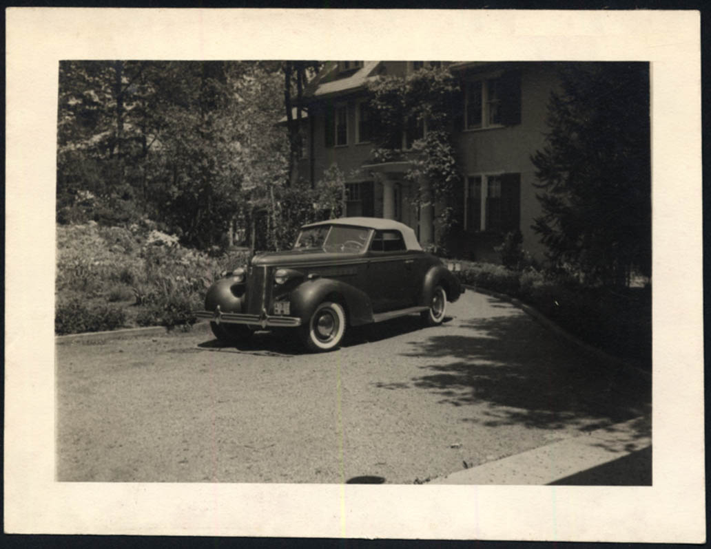 Image for 1937 Pontiac Deluxe Convertible Coupe CT plate AW 7 photo