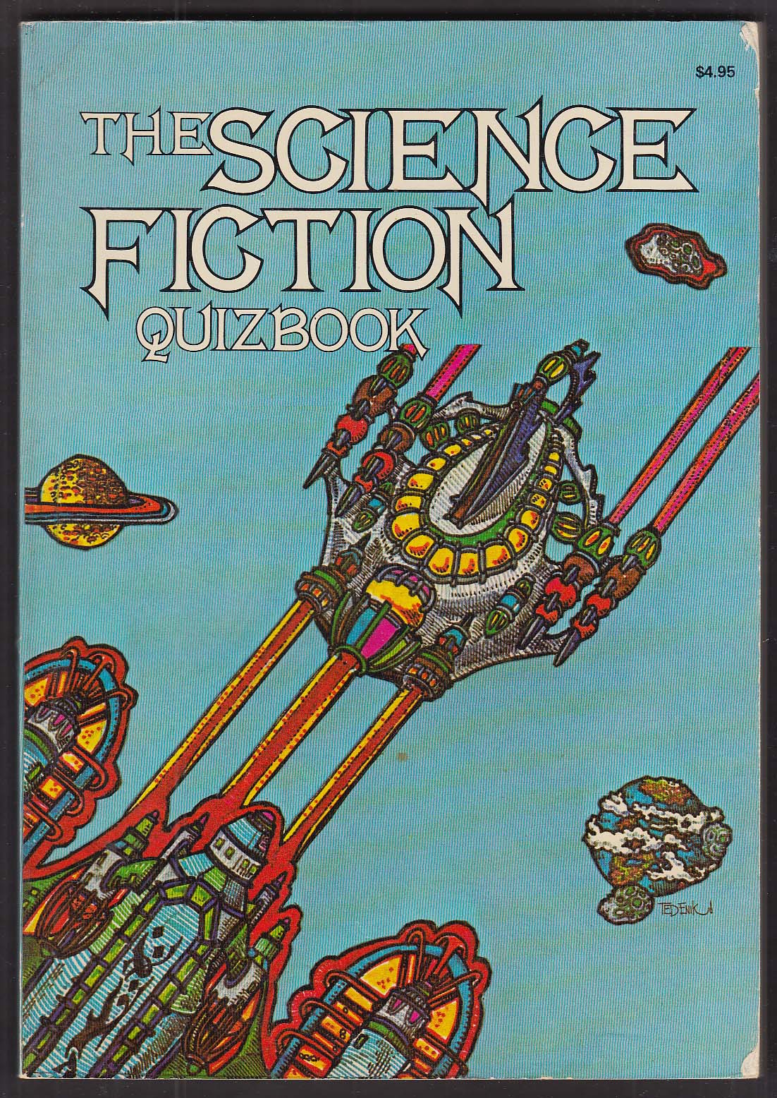 Image for Martin Last Baird Searles: Science Fiction Quizbook 1976 pb Vincent DiFate illus