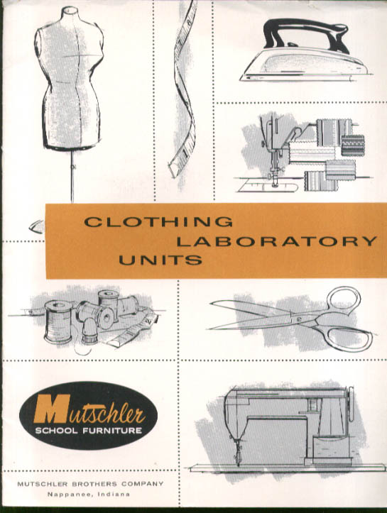 Image for Mutschler School Furniture Clothing Lab Catalog 1956