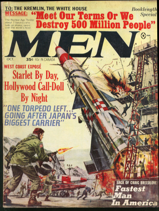 Image for Craig Breedlove Get Gen Giap Topless Swimsuits Kremlin v White House MEN 10 1964