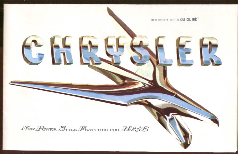 Image for 1956 Chrysler New Yorker & Windsor sales folder #CS-349