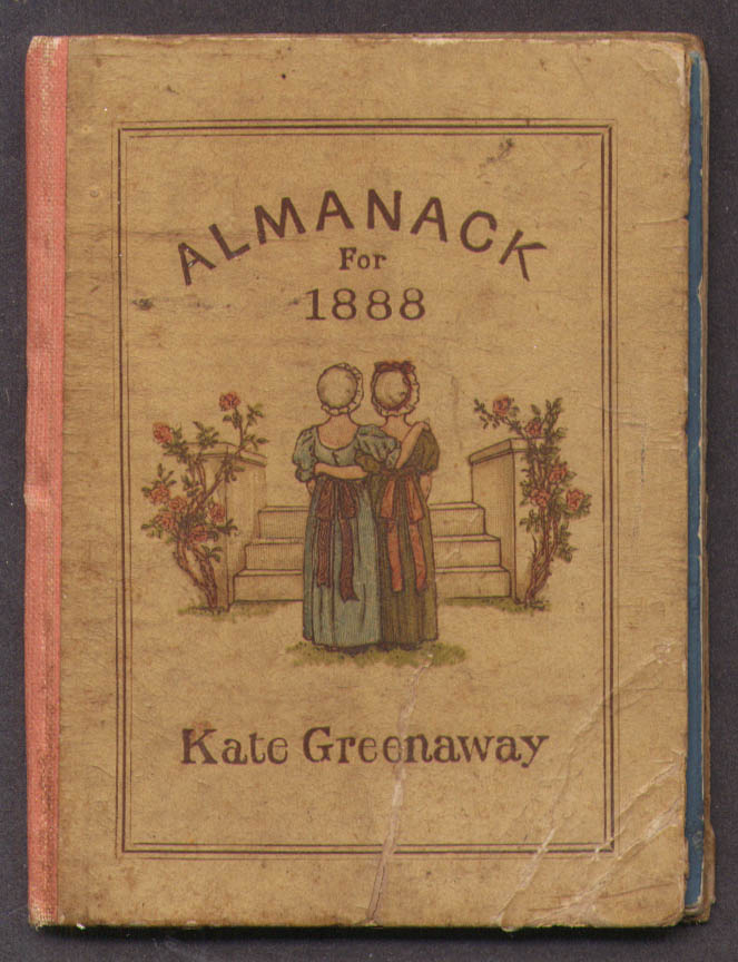 Image for Kate Greenaway Almanack for 1888 complete original 1st edition