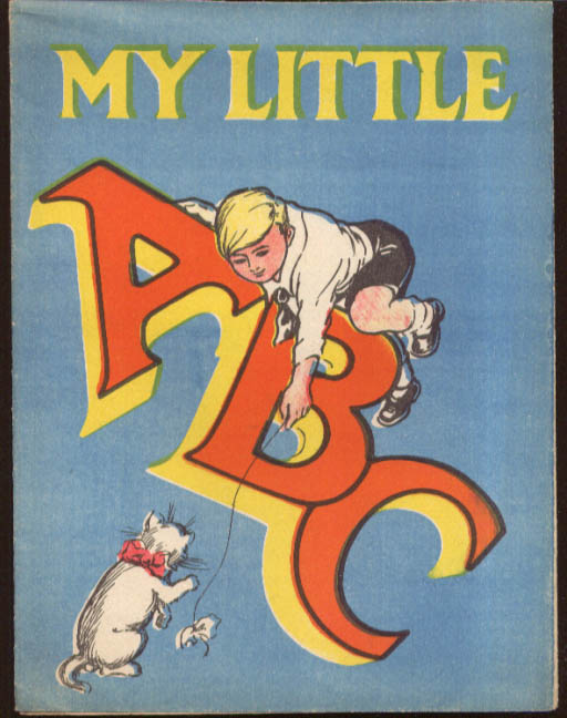 Image for My Little ABC Renwick of Otley UK 2 editions with blueline artwork ca 1910