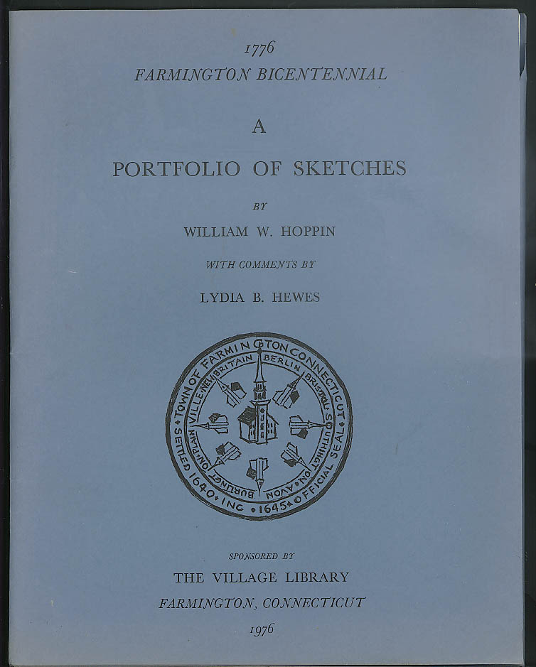 Image for William W Hoppin: Farmington Bicentennial Portfolio of Sketches 1976 1/1000 CT