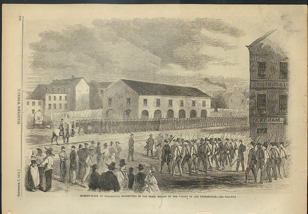 Image for Shenandoah Rebel Militia Rendezvous / USS Conestoga & Lexington Harper's 1861