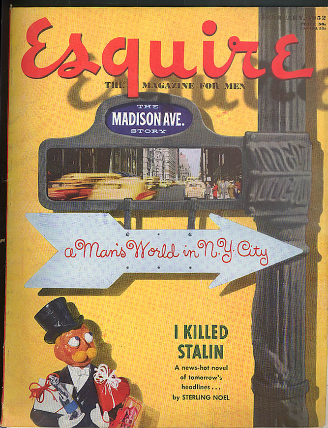 Image for ESQUIRE Scali pin-up; King & I; US Marines! I Killed Stalin novel 2 1952