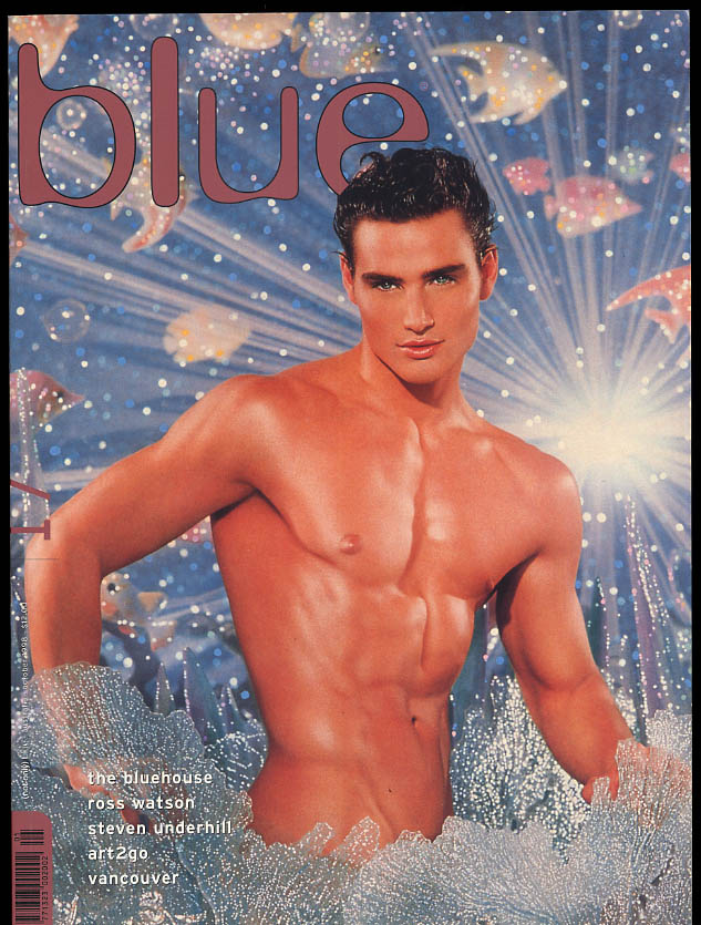 Image for NOT ONLY BLUE Gay male erotica #17 10 1998 Bluehouse Ross Watson Underhill