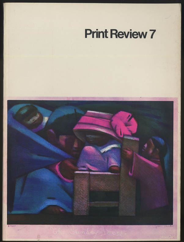 Image for Pratt Institute Graphics Center Print Review 7 1977 Charlot; Posada; Xerox Media