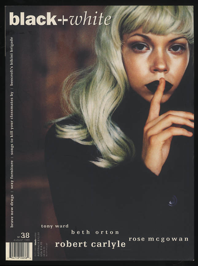 Image for NOT ONLY BLACK+WHITE #38 8 1999 Tony Ward Orton McGowan Robert Carlyle Beecroft