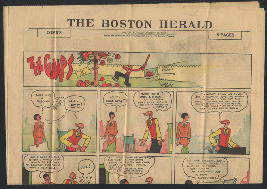 Image for Boston Herald comics 8/31 1930 Little Orphan Annie ++