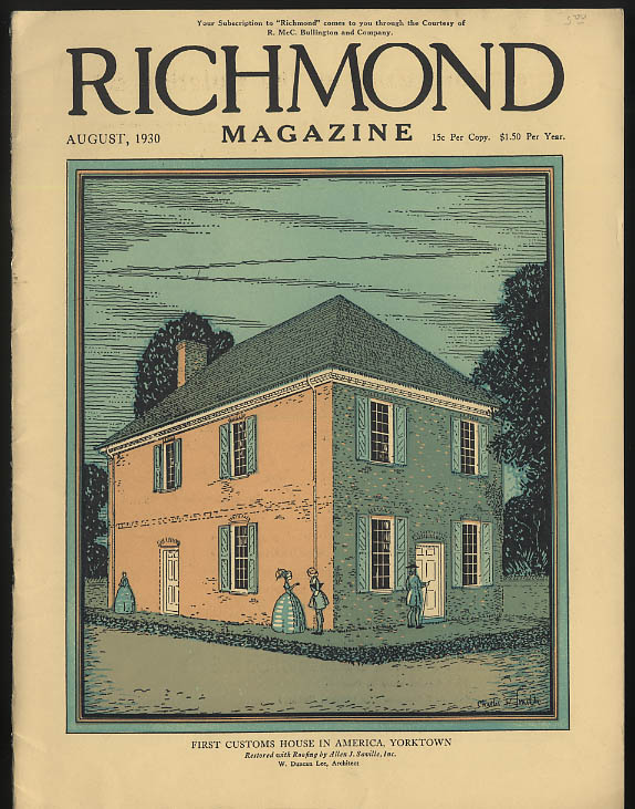 Image for RICHMOND Magazine 8 1930 James River bridges; Peter Francisco