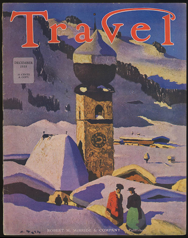 Image for TRAVEL 12 1935 Pacific Highway; New Guinea Cannibals; Skydiving Wainwright Bison