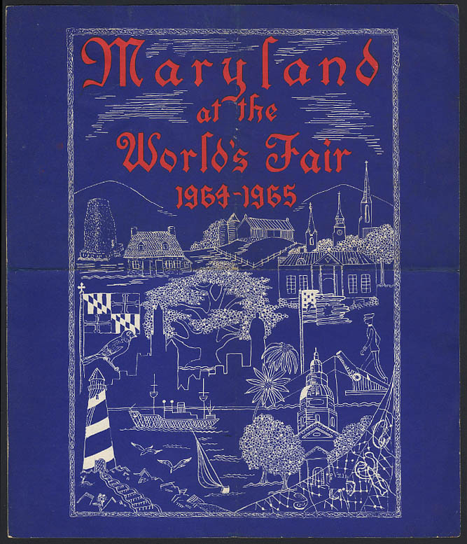 Image for Maryland at the New York World's Fair 1964-1965 Menu