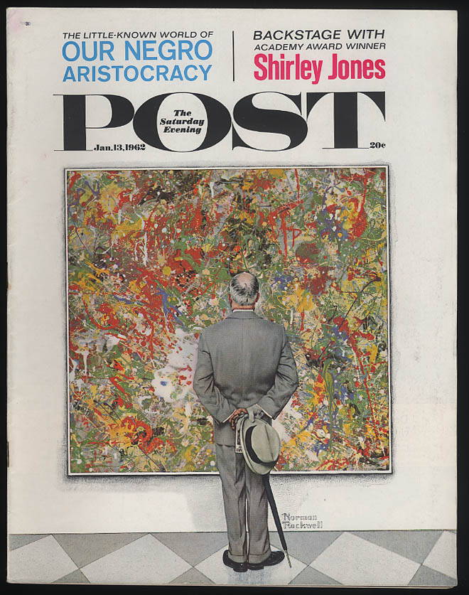 Image for SATURDAY EVENING POST 1/13 1962 Rockwell cover; Shirley Jones; NO mailing label
