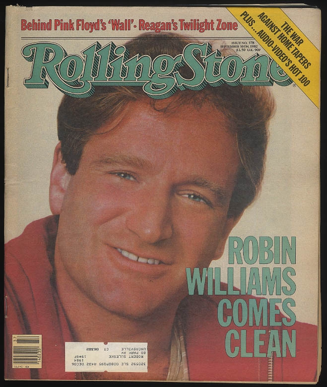 Image for ROLLING STONE 9/16 1982 Robin Williams Pink Floyd; Raymond J Donovan