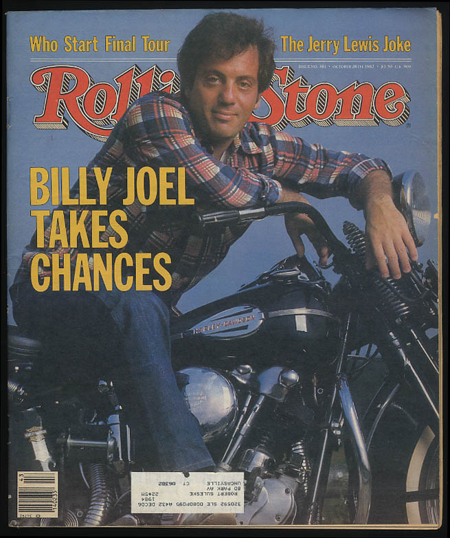Image for ROLLING STONE 10/28 1982 Billy Joel; The Who; Jerry Lewis; handgun control