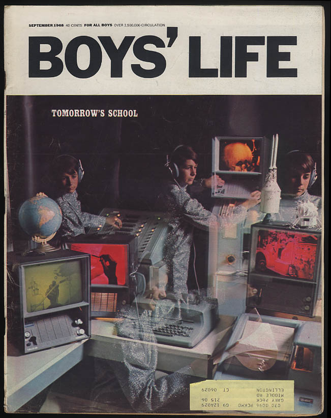 Image for BOYS LIFE 9/1968 Dave Davis on bowling; Isaac Asimov