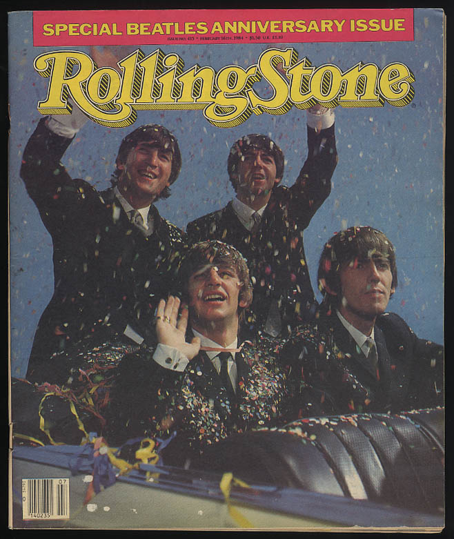 Image for ROLLING STONE 2/16 1984 Special Beatles Anniversary Issue