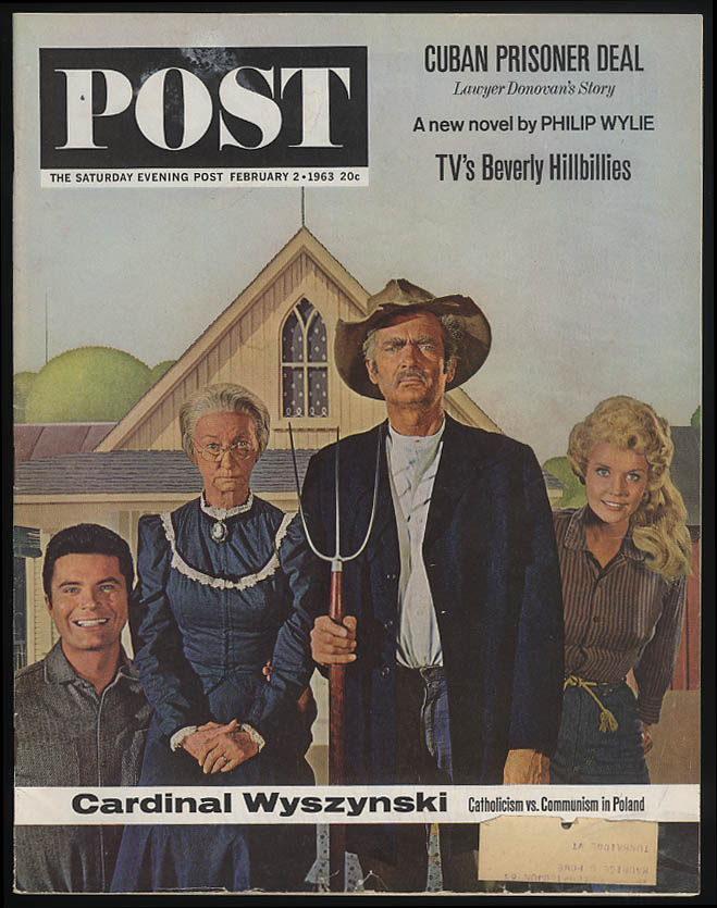 Image for SATURDAY EVENING POST 2/2 1963 Beverly Hillbillies; Cuban Prisoners; Wyszynski
