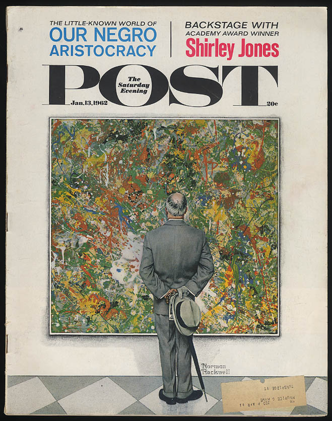 Image for SATURDAY EVENING POST 1/13 1962 Rockwell cover; Shirley Jones Negro Aristocracy