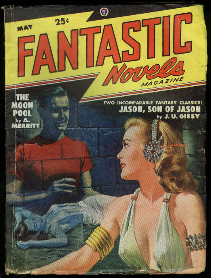 Image for FANTASTIC NOVELS GGA pulp J U Giesy A Merritt 5 1948