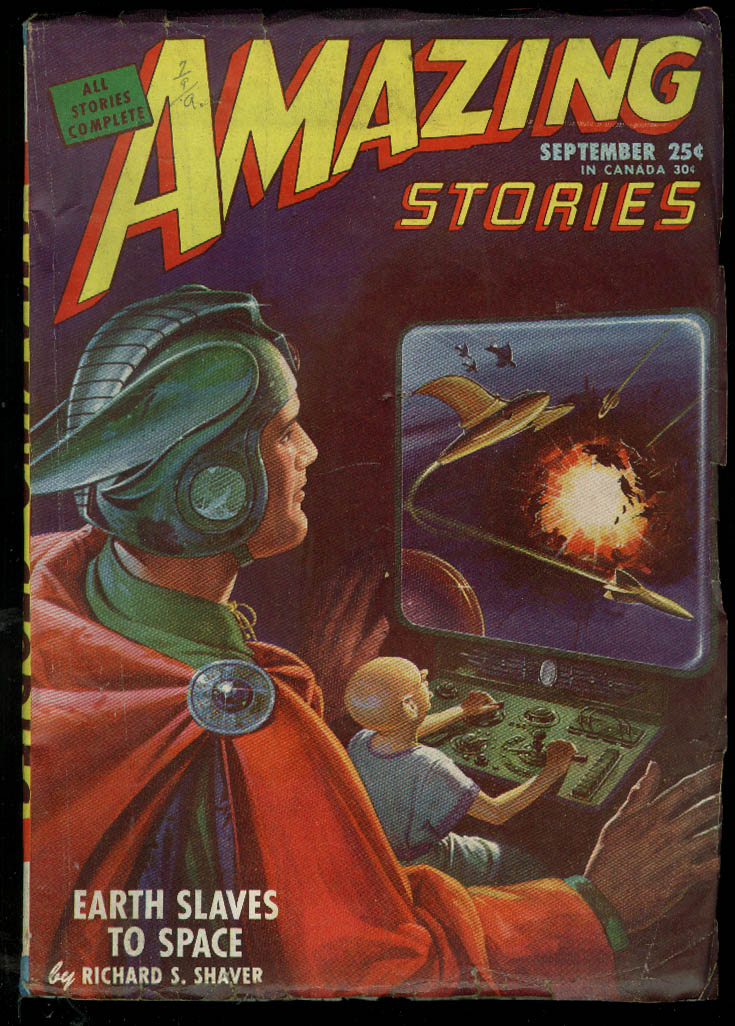 Image for AMAZING STORIES pulp Shaver Yerxa Phillips de Courcy 9 1946