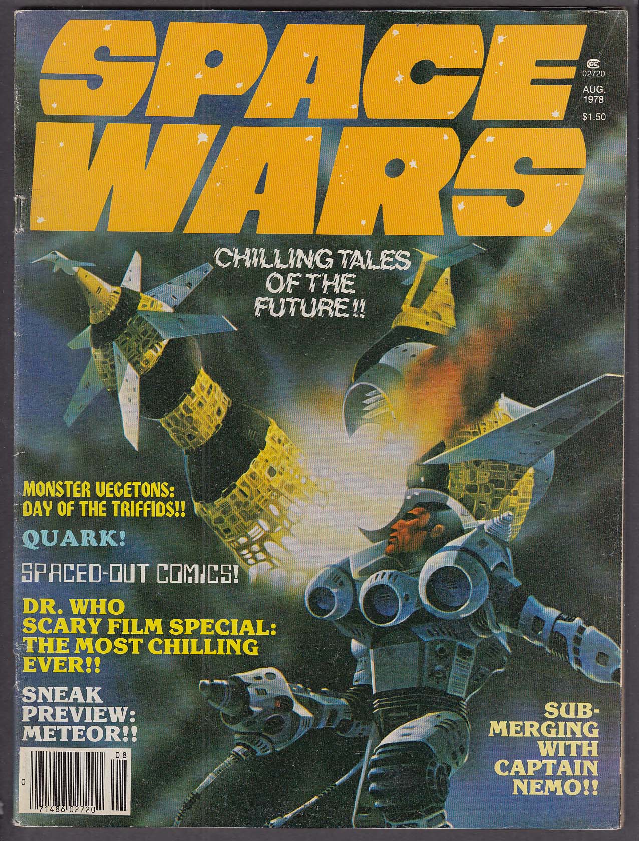 Image for SPACE WARS Quark Dr. Who Meteor Day of the Triffids Bernard Herrmann 8 1978