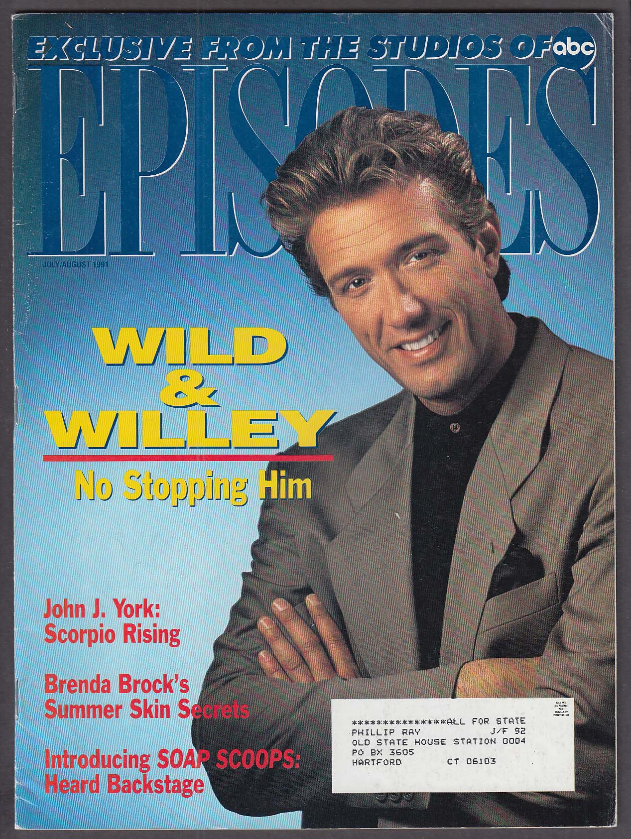 Image for EPISODES Walt Willey Van Eman John J York Brenda Brock ABC 7 1991
