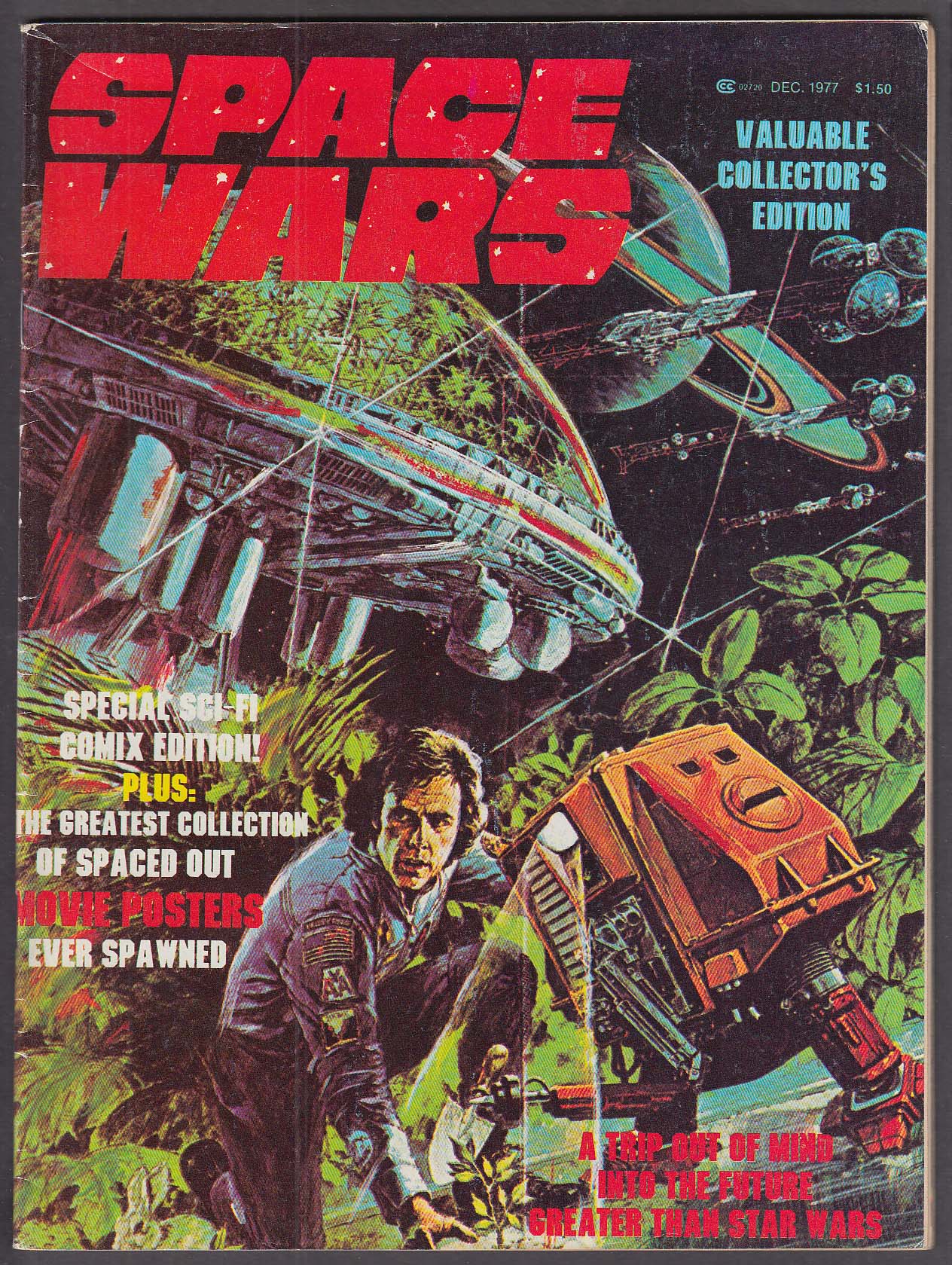 Image for SPACE WARS Star Trek Logan's Run Sci-Fi Comics Edition ++ 12 1977