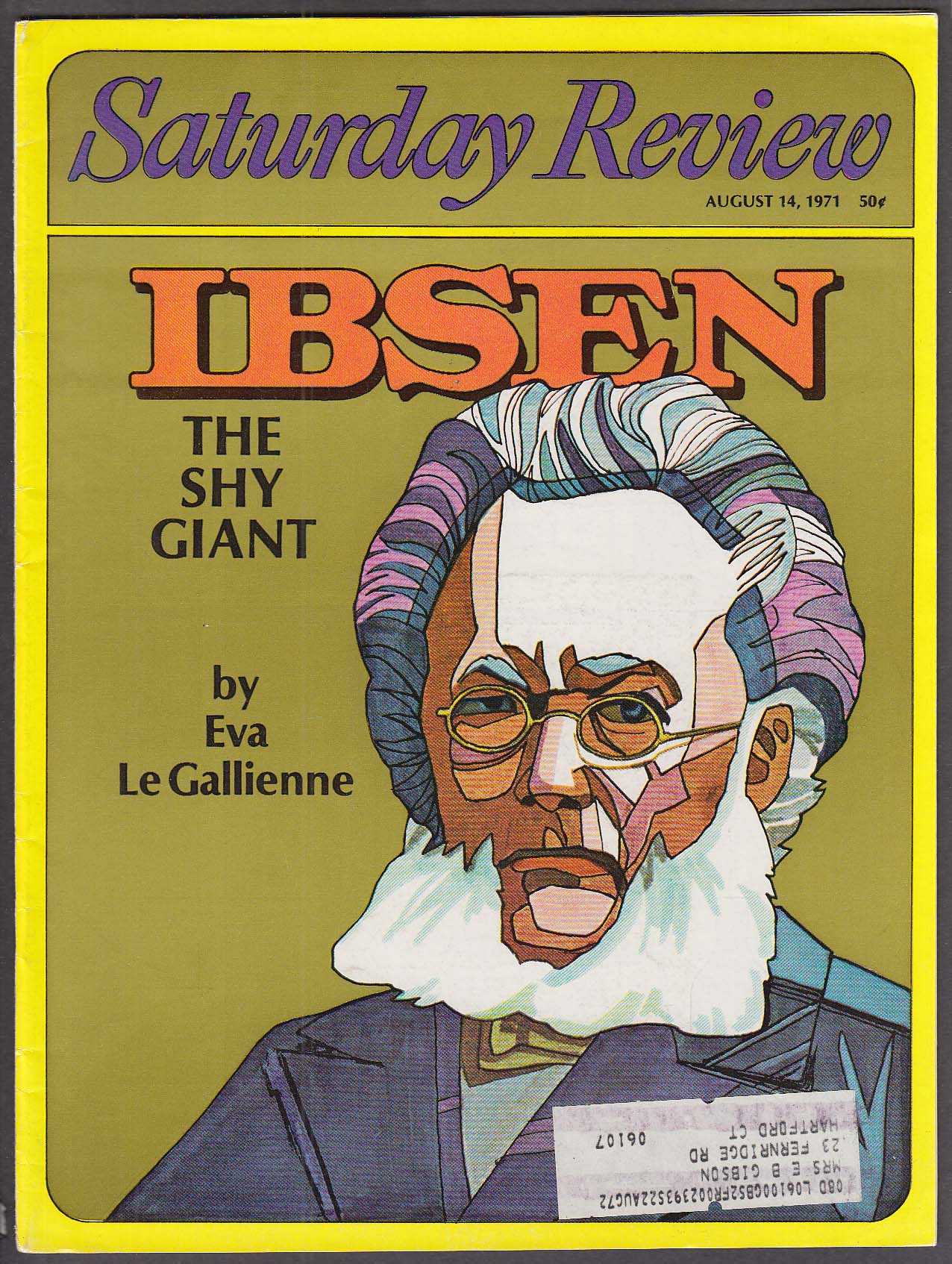 Image for SATURDAY REVIEW Ibsen by Eva Le Gallienne 8/14 1971