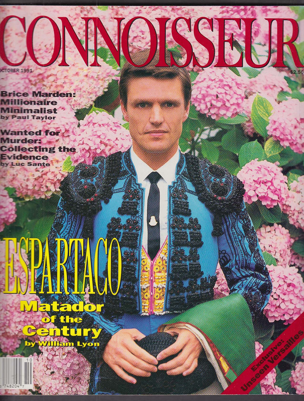 Image for CONNOISSEUR Matador Espartaco Bruce Marden 10 1991