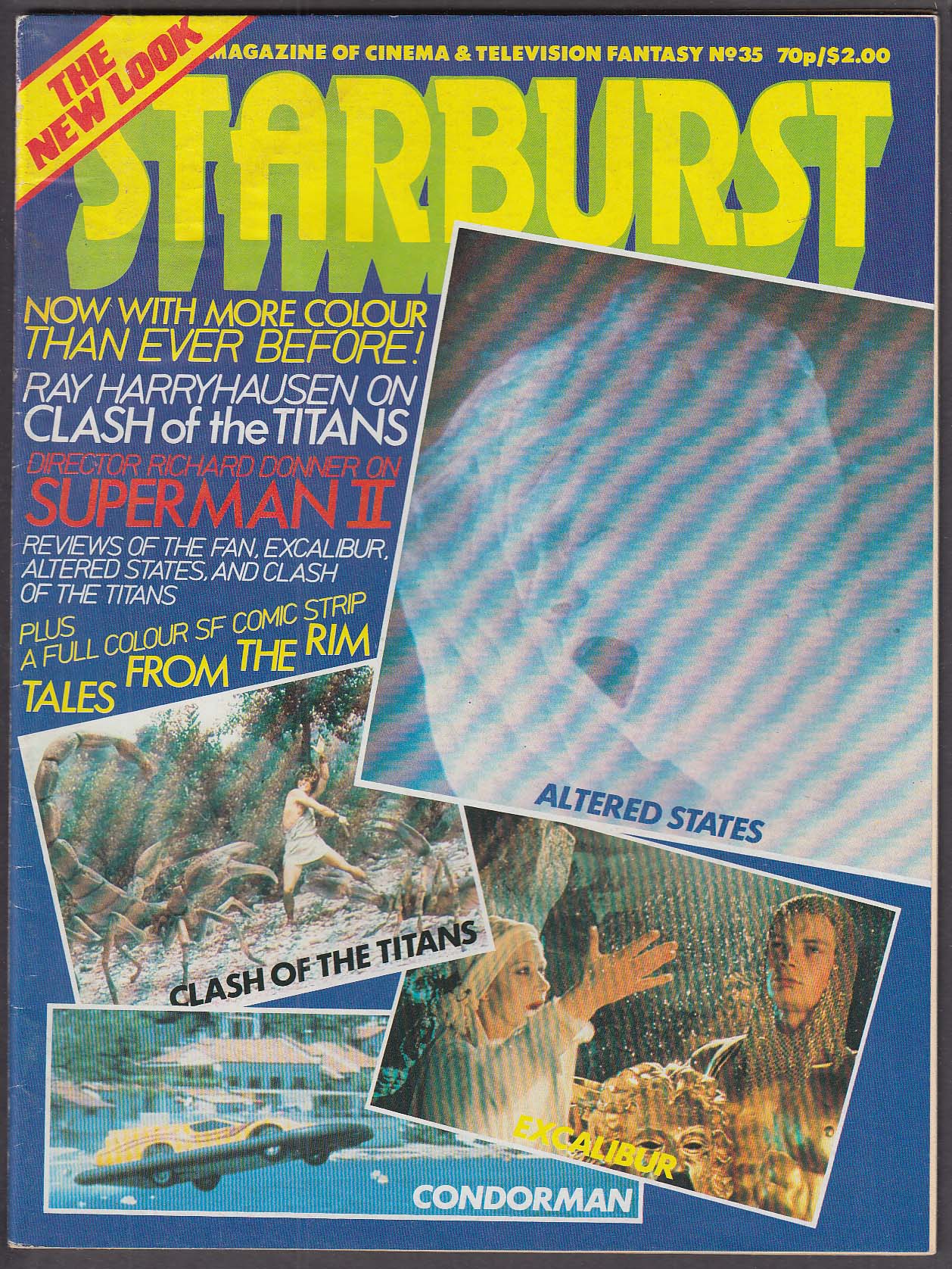 Image for STARBURST #11 Ray Harryhausen interview Richard Donner Superman II Condorman ++