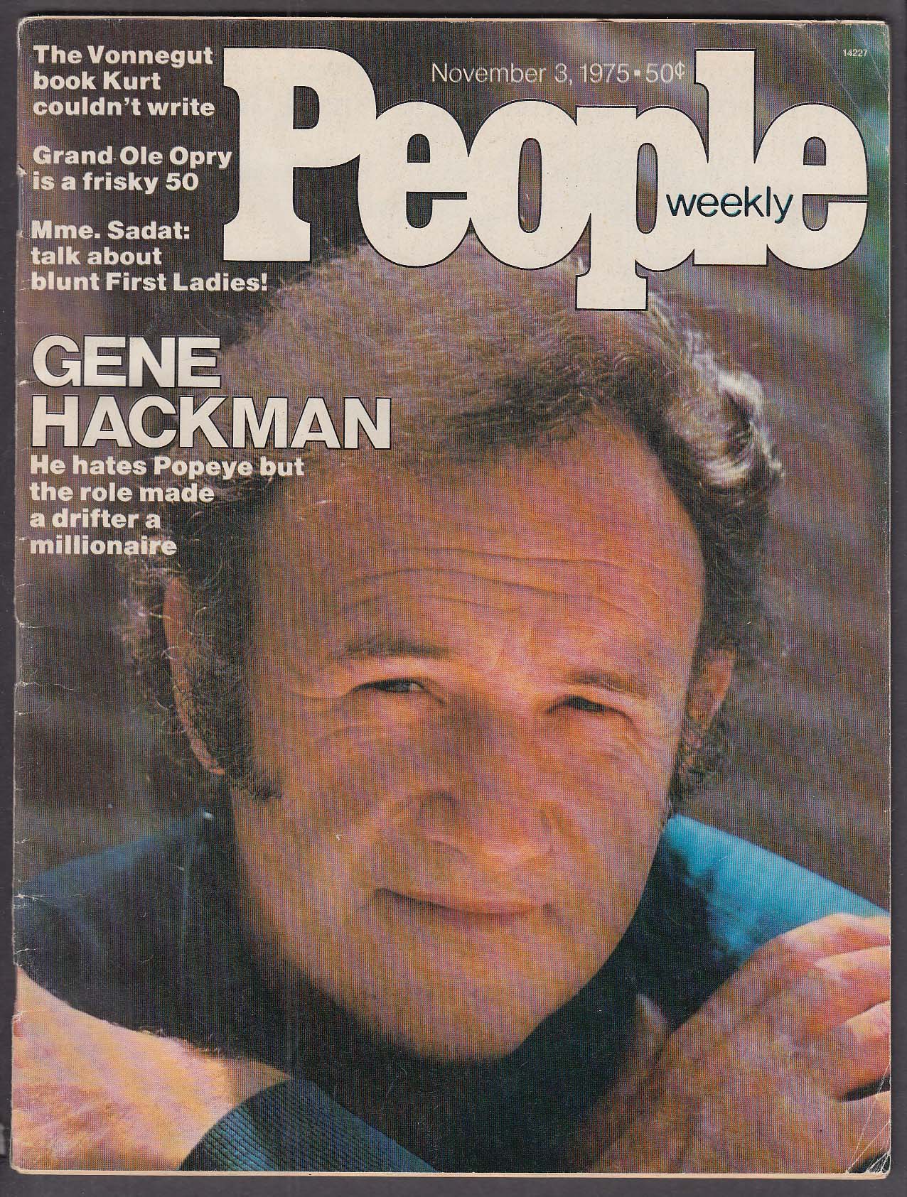 Image for PEOPLE Gene Hackman Mark Vonnegut Perry Como Grand Ole Opry 11/3 1975