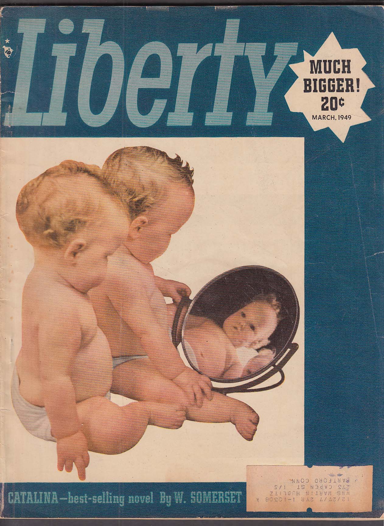 Image for LIBERTY Jack Benny Producer; Maugham 3 1949