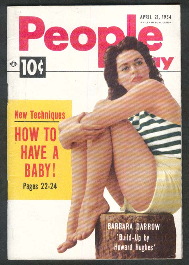 Image for PEOPLE TODAY Eva Marie Saint Marlon Brando Barbara Darrow 4/21 1954