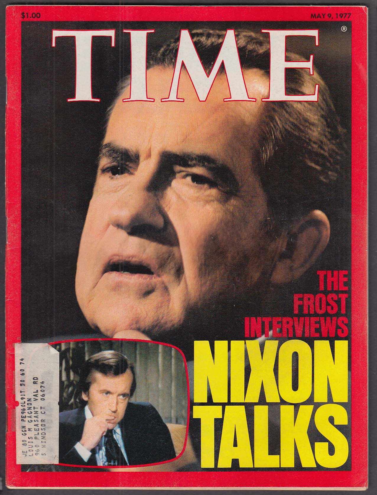 Image for TIME Nixon talks to David Frost 5/9 1977