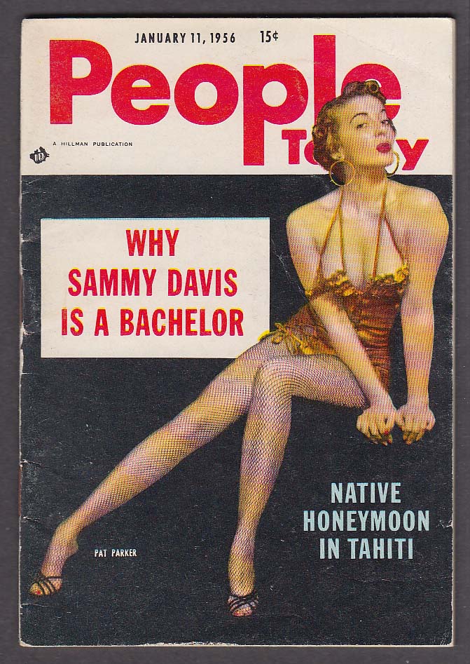 Image for PEOPLE TODAY Pat Parker Sammy Davis; Native Honeymoon on Tahiti 1/11 1956