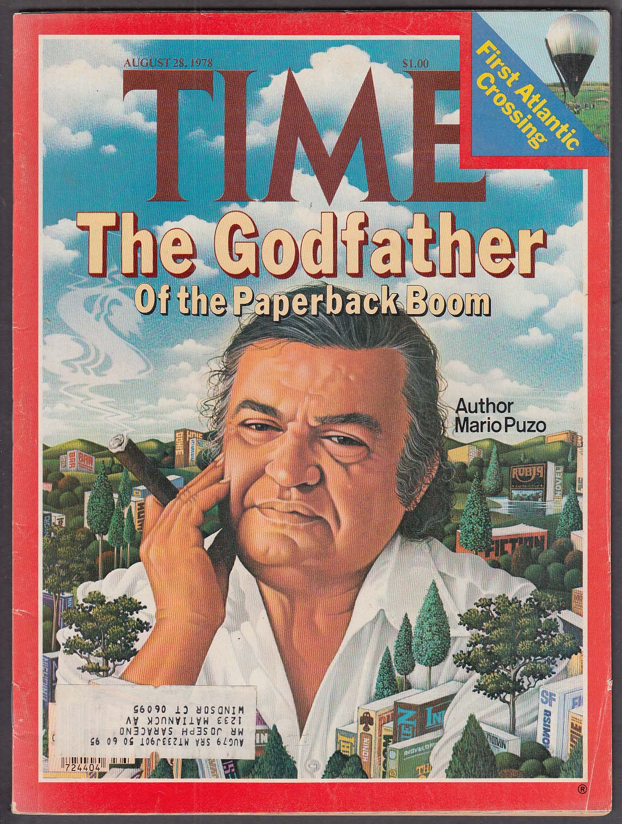 Image for TIME Mario Puzo Double Eagle II Jimmy Carter James Earl Ray Iran ++ 8/28 1978