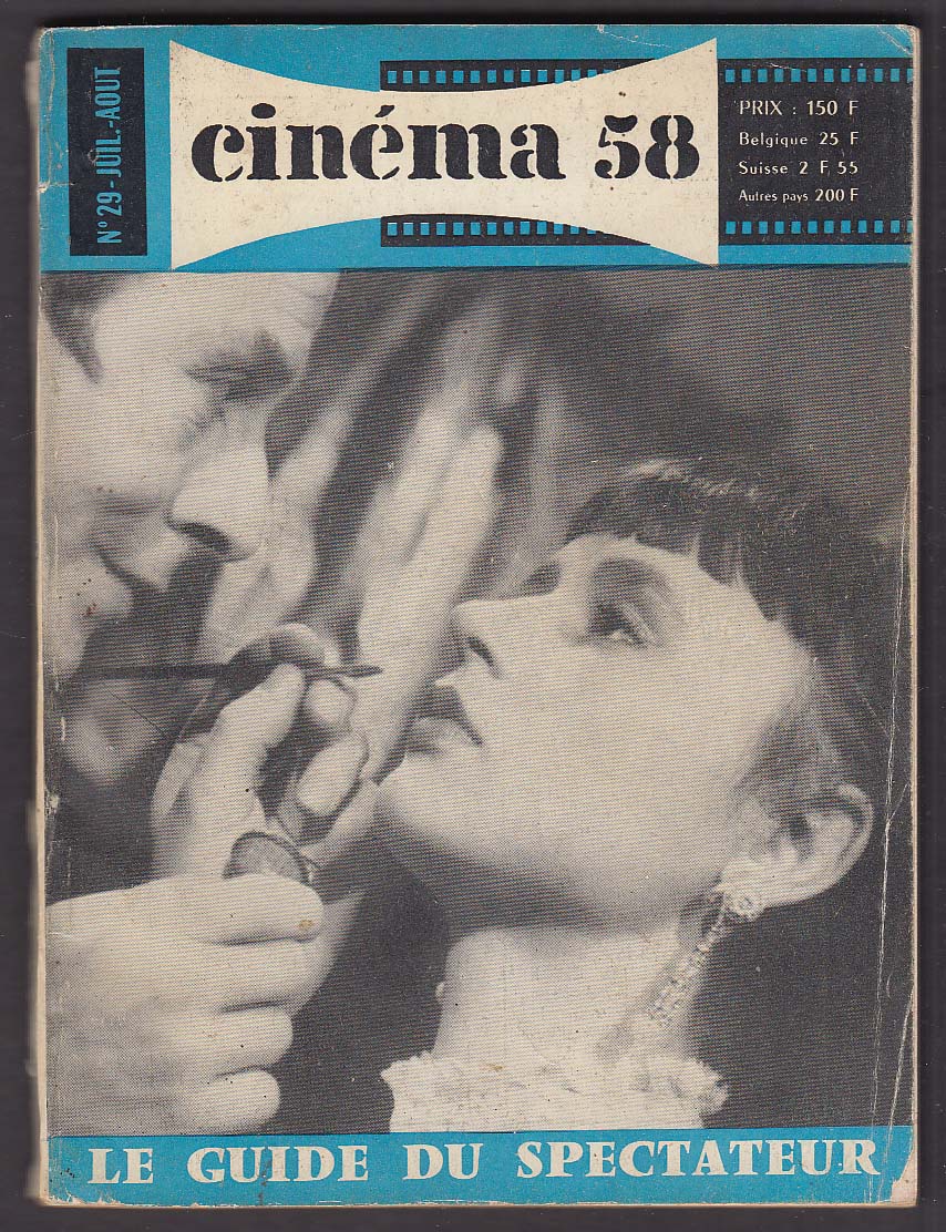 Image for CINEMA 58 Ingmar Bergman Swedish + 7-8 1958
