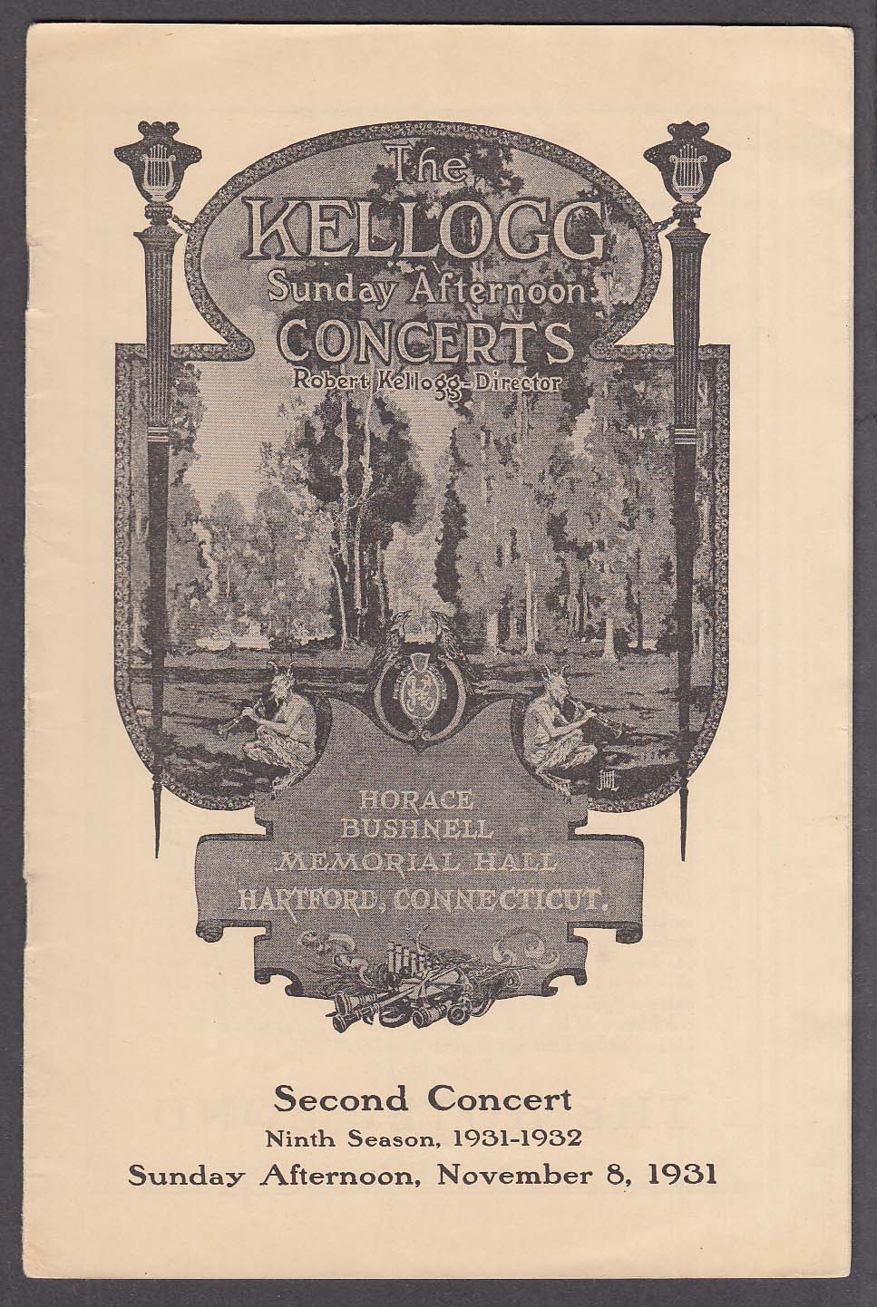 Image for Lily Pons: Bushnell Hall Hartford CT program 11/8/1931