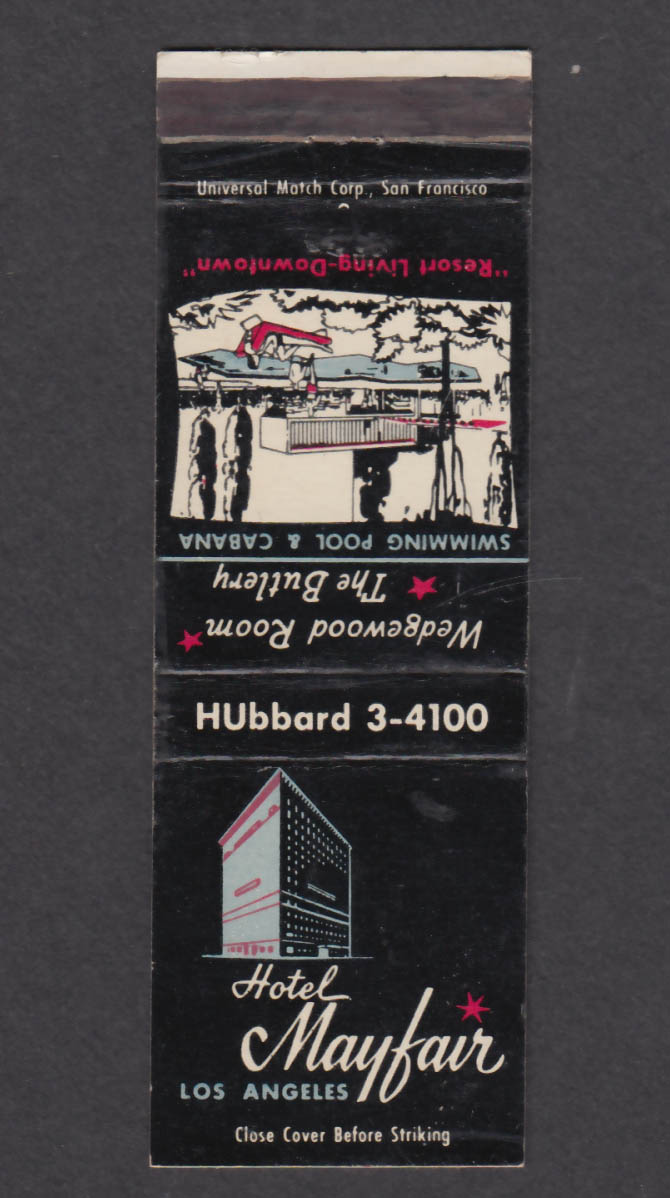 Image for Hotel Mayfair Los Angeles CA matchcover