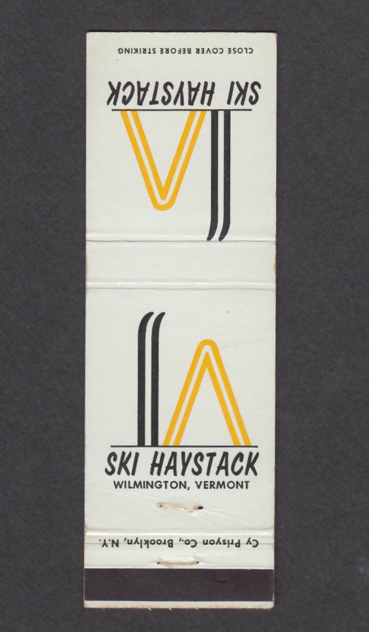 Image for Ski Haystack Wilmington VT matchcover