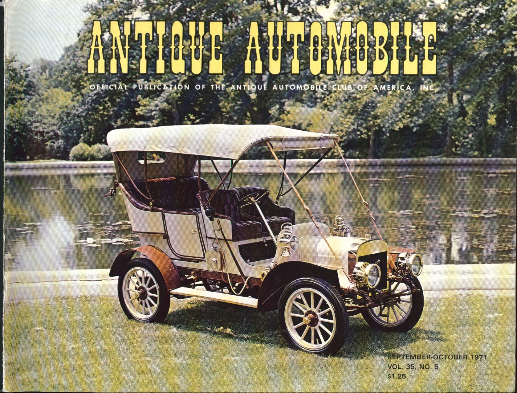 Image for ANTIQUE AUTOMOBILE Trifon Special AACA National Spring Meet Detroiter 9/10 1971