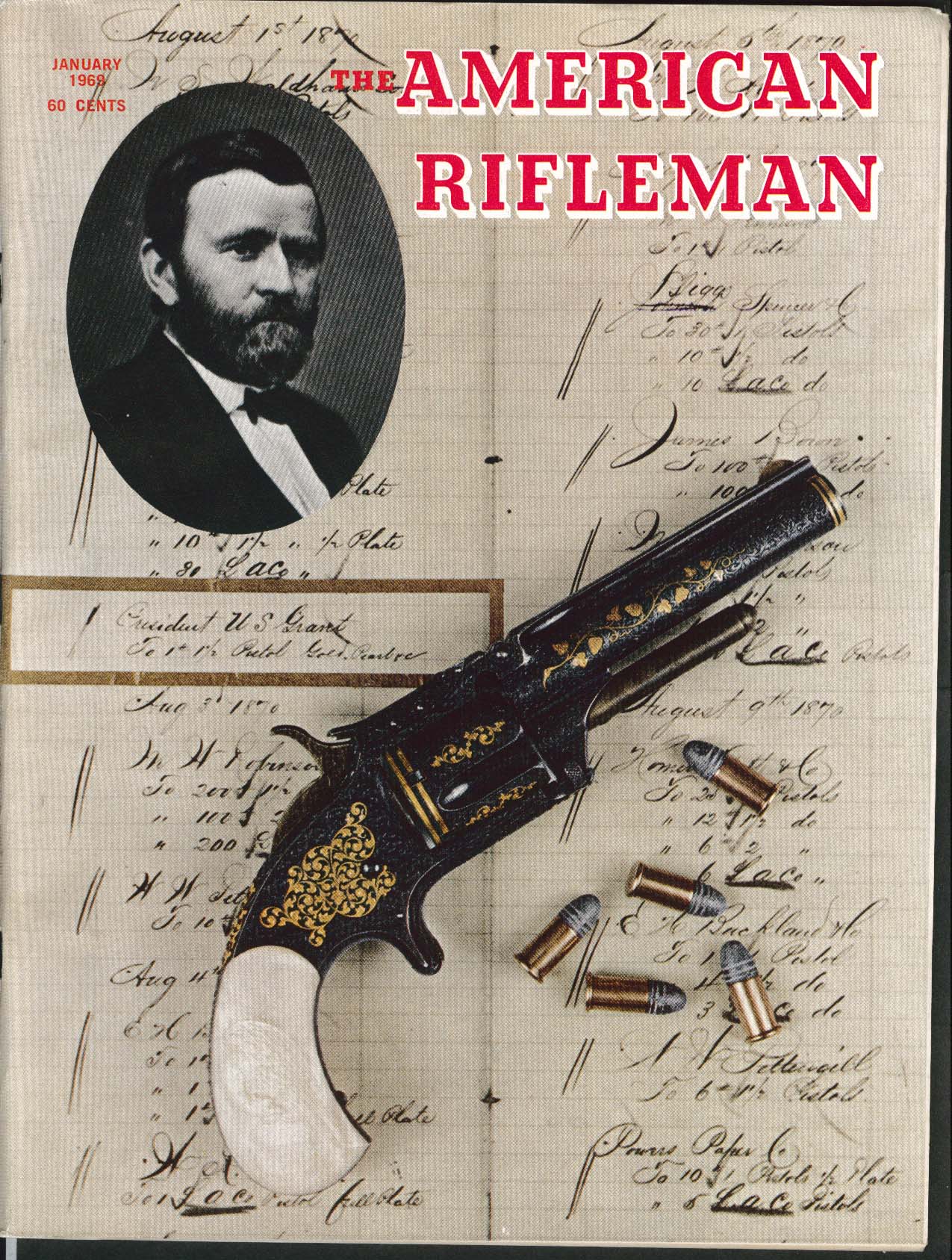 Image for AMERICAN RIFLEMAN Nixon Kennedy Eisenhower Roosevelt NRA M16 vs AK-47 Nam 1 1969