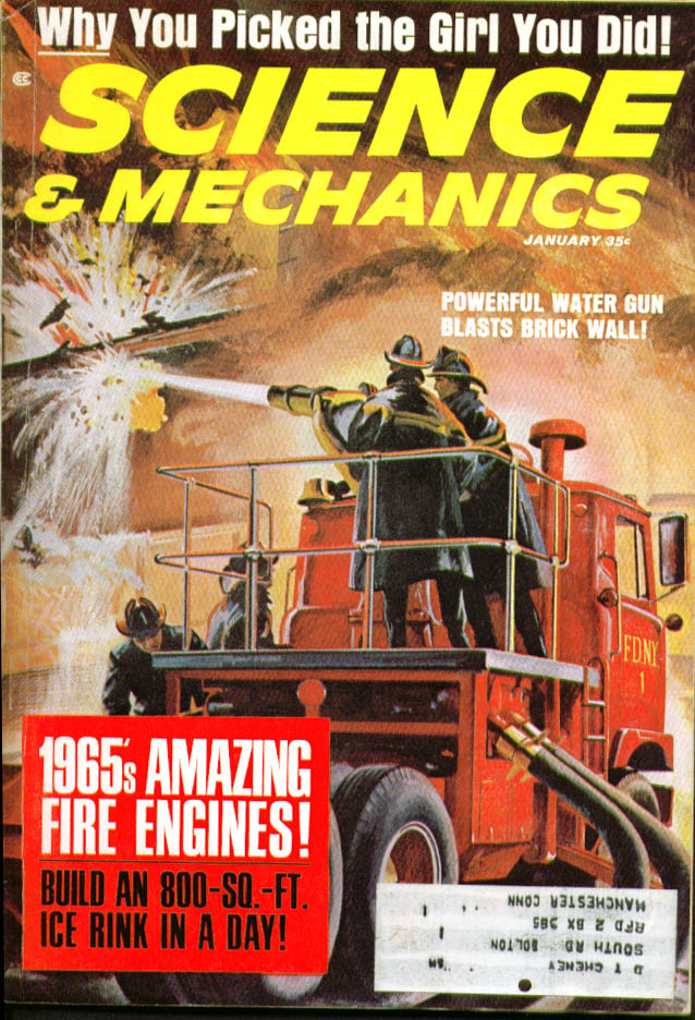 Image for SCIENCE & MECHANICS 1965 Mercury Park Lane test 390-300hp; fire engines 1 1965