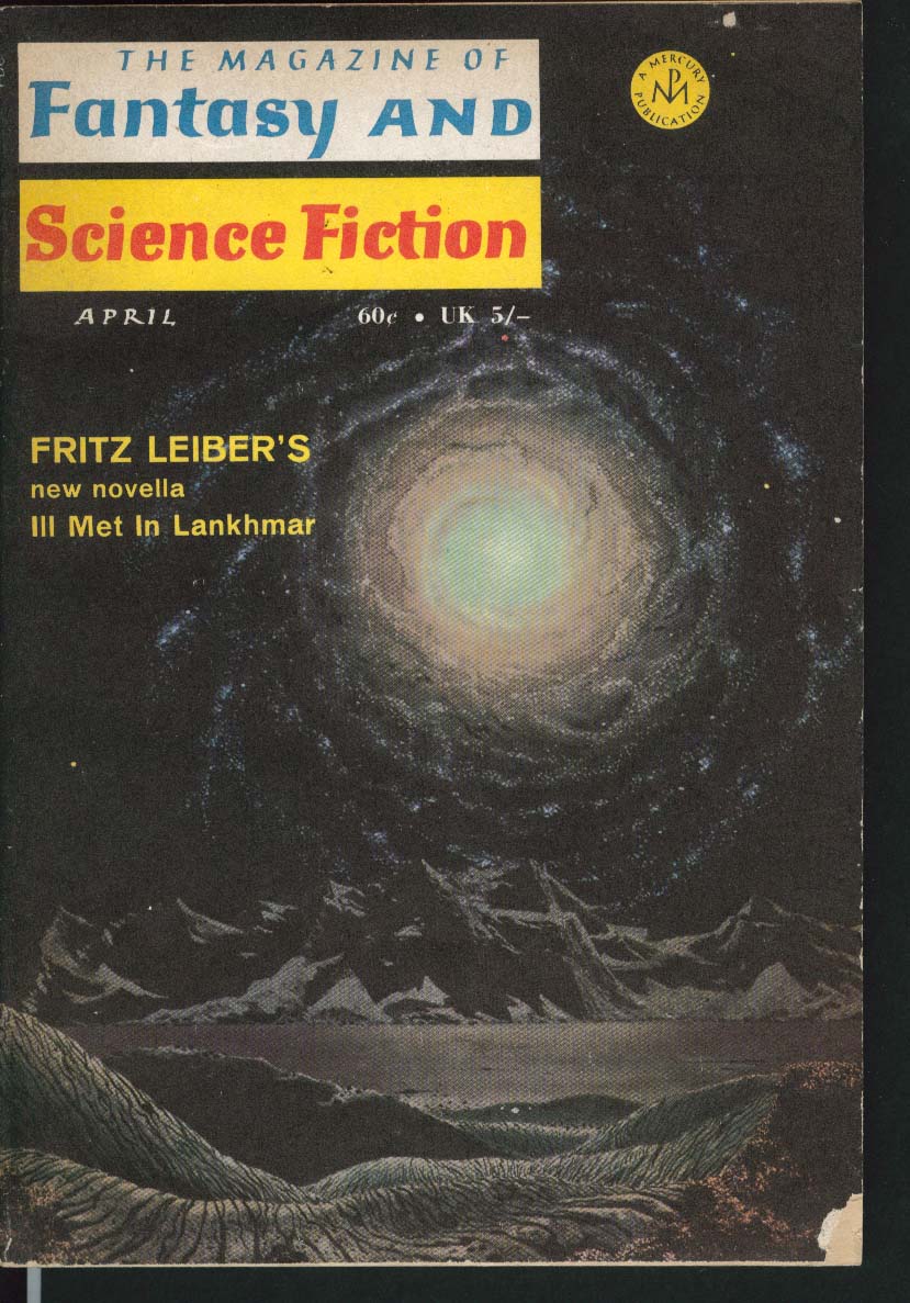 Image for FANTASY & SCIENCE FICTION Fritz Leiber Neil Shapiro Isaac Asimov ++ 4 1970