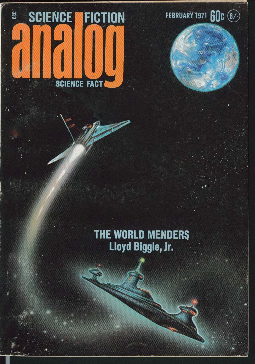 Image for ANALOG Lloyd Biggle Jr Howard Myers Joseph Green Christopher Anvil ++ 2 1971